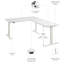 Bureau debout à hauteur ajustable en L Bush Business Furniture Move 60 - Réversible-108919396-108919397-108919395