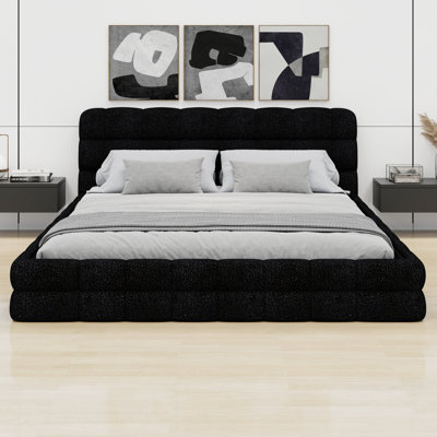 Upholstered Platform Bed