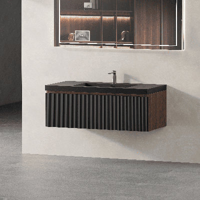 Ensemble de meuble-lavabo mural 42 po