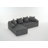 Boneless Stepanie Memory Foam 3-Seater Sofa-740648553