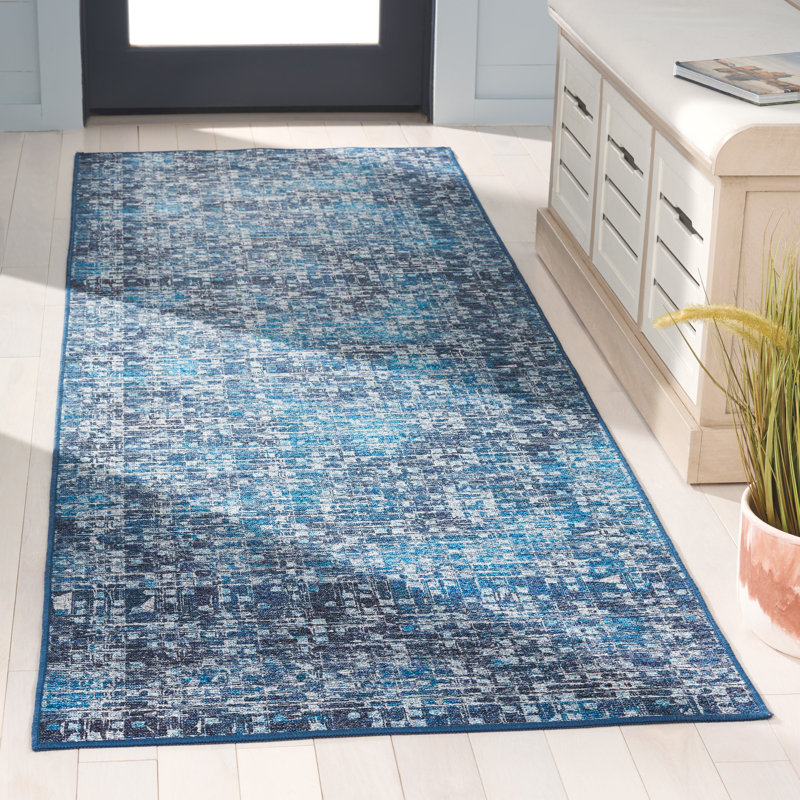 Tucson Performance Machine Washable Geometric Rug, Runner 2'6" x 8'