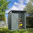 5Ft X 3Ft Outdoor Metal Storage Shed Transparent Plate Gray-121324805