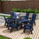 Arnone 7-Piece Outdoor All Weather Poly Dining Set