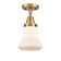 Iseabal Glass Semi Flush Mount