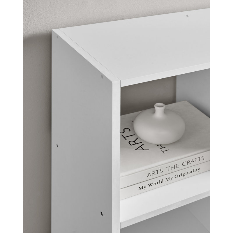 Annahbella 66cm W Manufactured Wood Shelving Unit, White