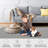 Washable Area Rug 8x10 Living Room Rug Non Slip Backing Modern Stripe Floor Carpet Gray Tones-1524785408-1524785409