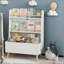 Bibliothèque pour enfants, porte-revues et livres, organisateur de livres, armoire de rangement pour jouets