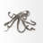 Louvenia Antiqued Silver Resin Octopus Tabletop Sculpture-95261428