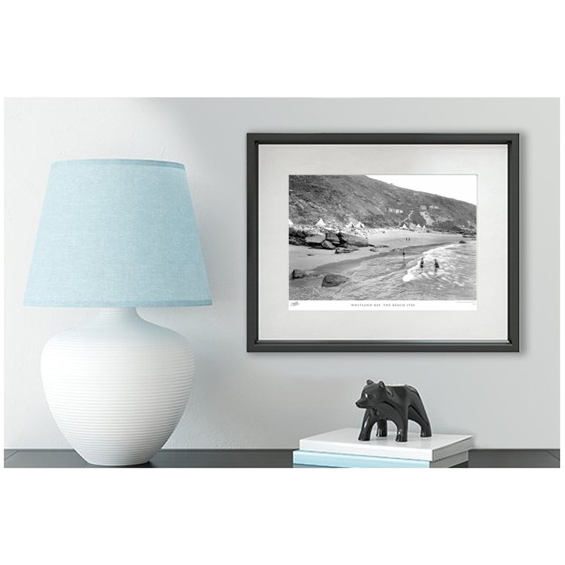 Whitsand Bay, The Beach 1930 by Francis Frith - Single Picture Frame Print, 45cm H x 60cm W x 2.3cm D