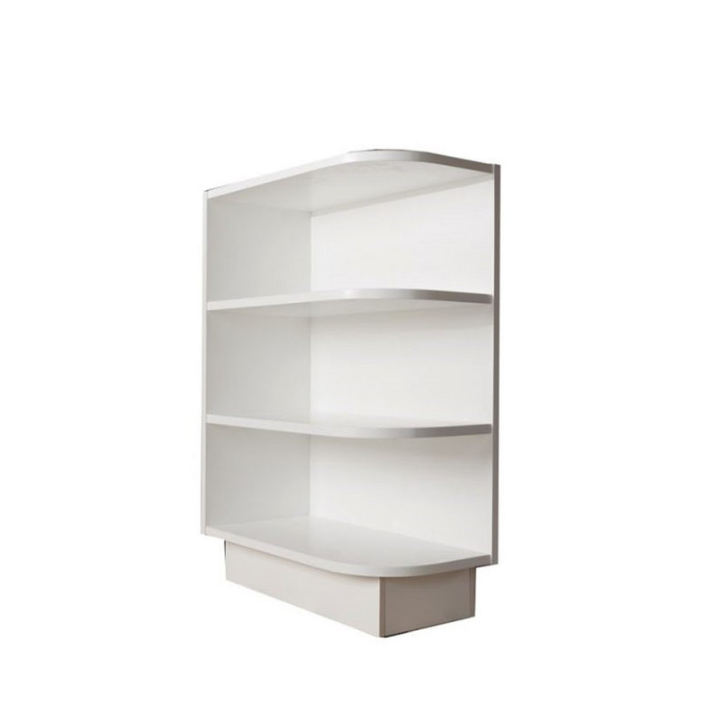 Armoire à tablette ouverte 9 po - style Shaker