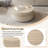Wood Drum Coffee Table-2058580051
