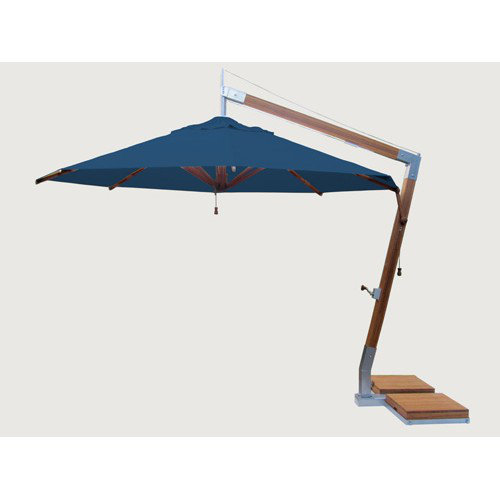Sidewind 138'' W Cantilever Umbrella, Blue