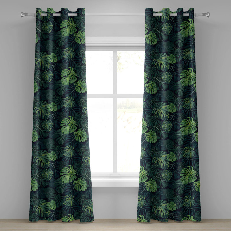 Bernoussi Semi Sheer Curtain Pair