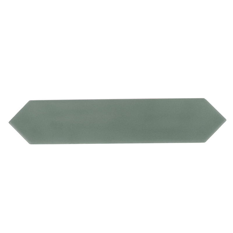 Piquet 2'' W x 10'' L Ceramic Singular Tile, Pine Green