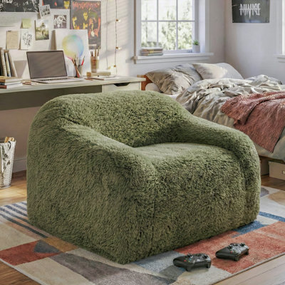 Minnie 41.7"W Low Back Upholstered Accent Chair