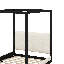Lit plateforme à baldaquin avec tête de lit tapissier, structure en bois avec poteaux et support à lattes en bois-1974154785-1974154787