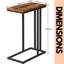 Lensing Frame End Table