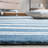 Mclaughlin Hand Tufted Wool And Cotton With Latex Striped Rug-860717322