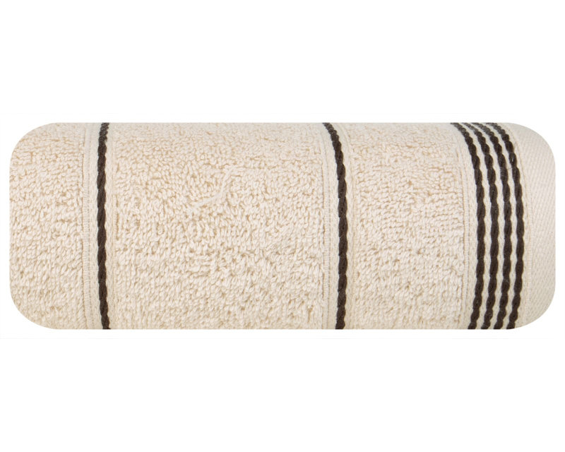 Homeira Midweight Jacquard Hand Towel, Beige