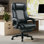200KG Heavy Duty High Back Executive Chair Ergonomic Computer Desk Chair with Adjustable Lumbar Support