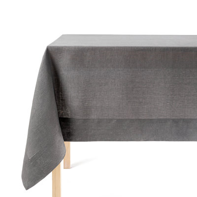 Over&Back 100% Linen Woven Table Cloth
