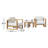 Upland 3 Piece Outdoor Patio Teak Set