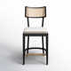 Fleurette Cane Stool