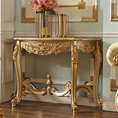 Console de luxe de style européen.