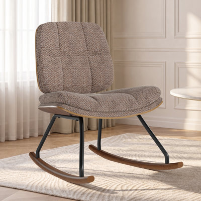 Modern Upholstered RockingChair