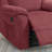 POWER RECLINER In Paprika Red
