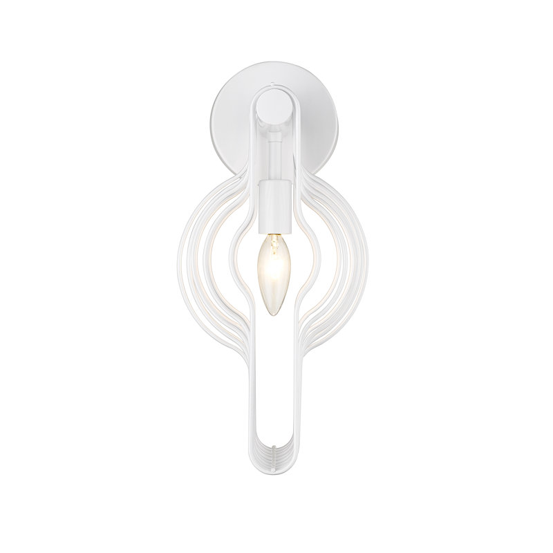 Appliquee à bras 1 lumières Hartly, H 15 po x l 7 po x P 7,75 po