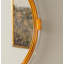 Miroir d'appoint mural en rotin et en acrylique Polkville
