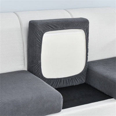 Cushion Sofa Seat Cover Tightly Wrapped Protection Fiber Living Room