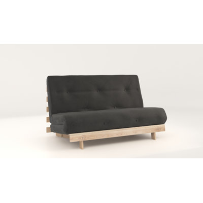 Chenango Full / Double 137cm Upholstered Futon And Mattress