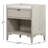 Elaiya 1 Drawer Marble Nightstand