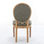 Cadre en bois massif de style français, peinture antique, boucle en PU tirée à la main