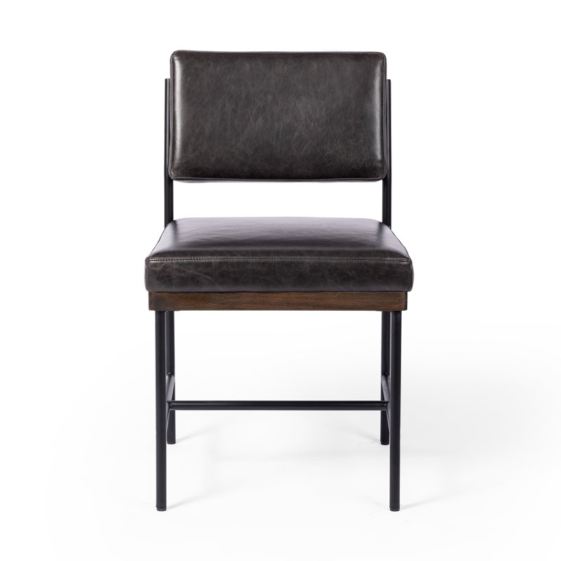 Popovich Dining Chair-Savile Flannel, Black