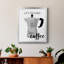 Begins After Coffee, toile encadrée de qualité supérieure - prête à être accrochée-1548004145-1548004146
