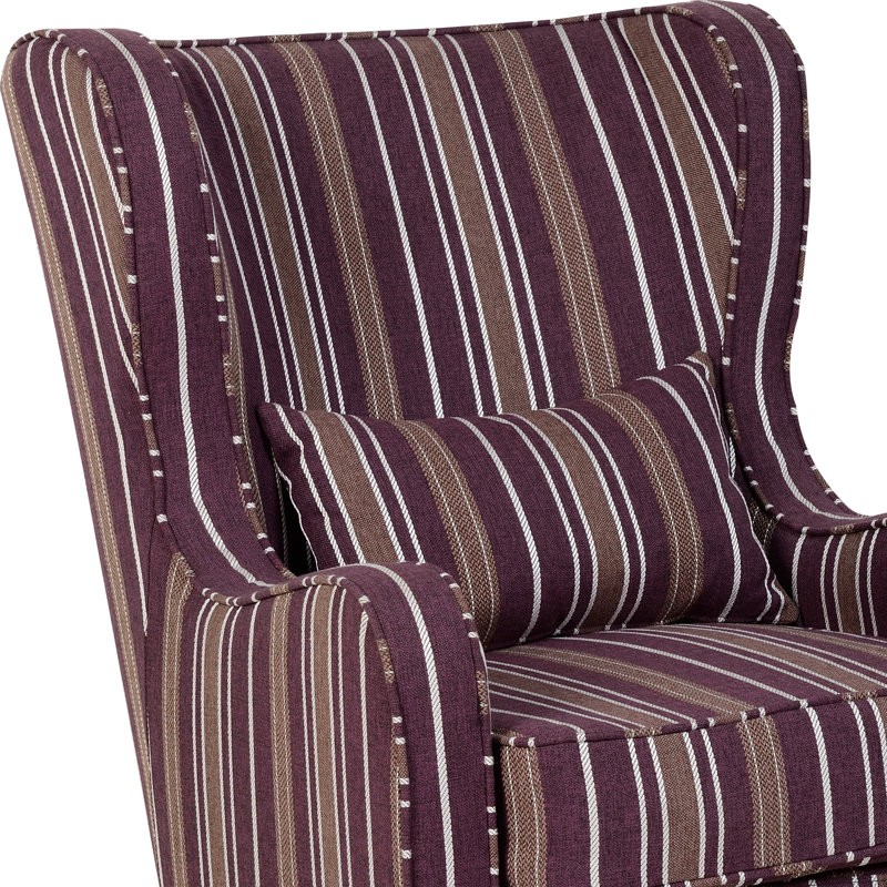 Tula 77Cm Mont Fireside Chair, Burgundy