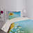 Flower Farmhouse / Country Coverlet