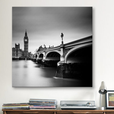 London Westminster, reproduction de photo sur toile tendue