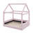 Full Size Textile-Finished House Daybed With Integrated LED Light Bands-1378285114