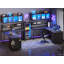 Bureau d'ordinateur avec rangement-999977189