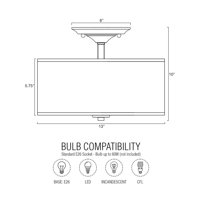 Orlean Flush Mount