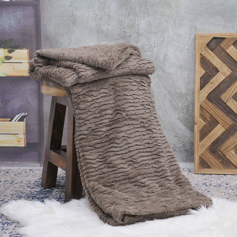 Knitted Throw Blanket, Amphora