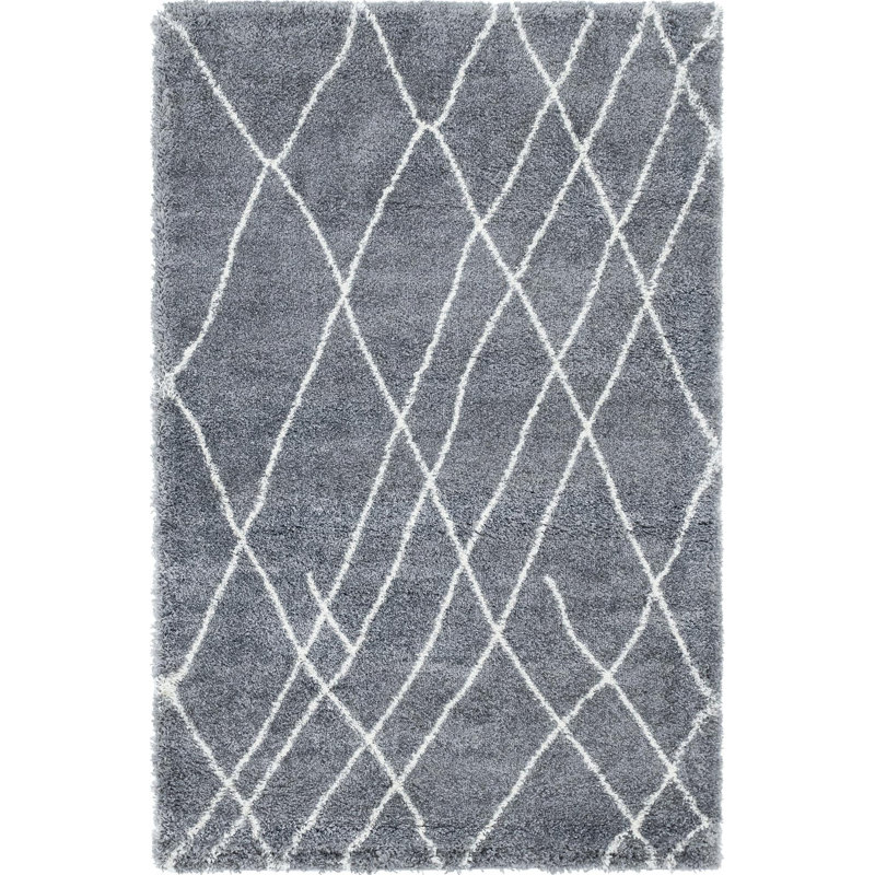 Lotario Abstract Indoor Rug, Rectangle 5' x 8'