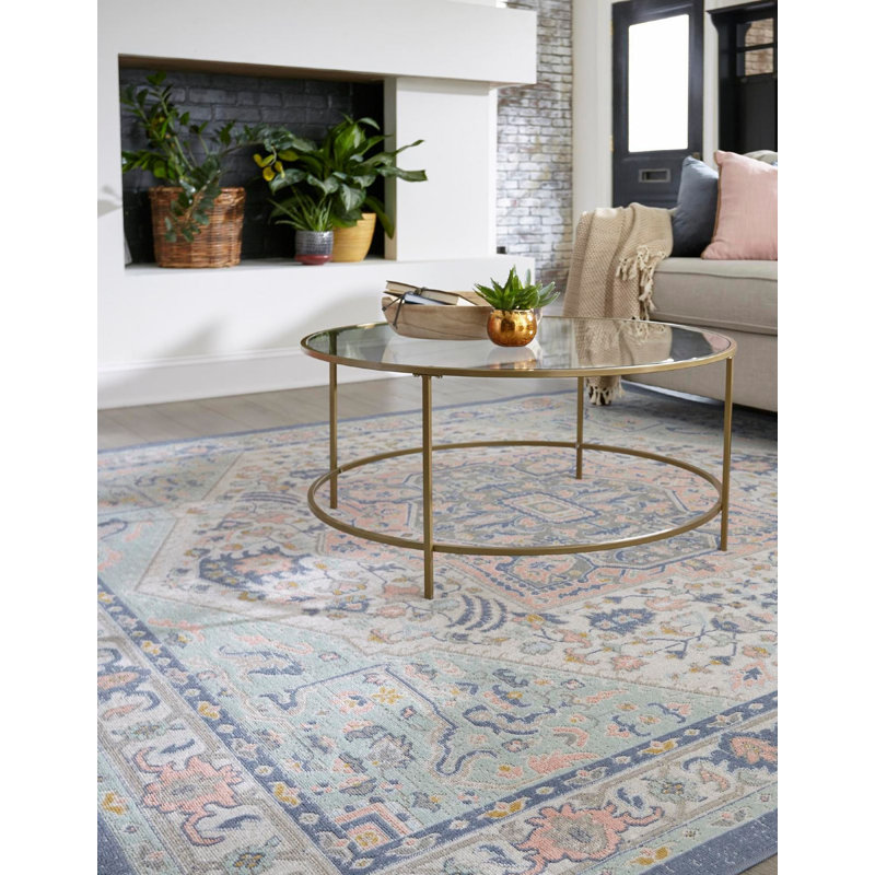 Denena Oriental Indoor Rug, Rectangle 9' x 12'