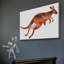 Abc Kangaroo - Painting on Canvas-1318182269