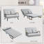 Tahmoor 2 Seater Sofa Bed-1525957803