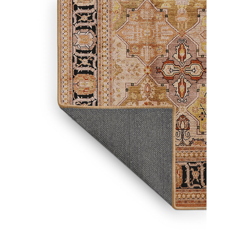 Tapis beige / noir Sibbi Southwestern, Tapis de couloir 2 pi x 5 pi